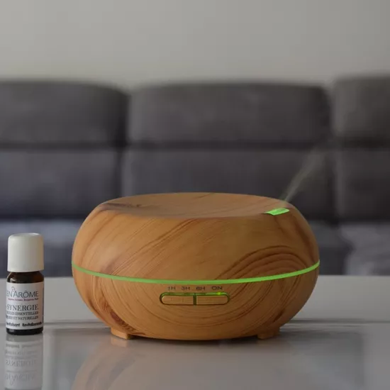 Diffuseur d'huiles essentielles ultrasonique woody