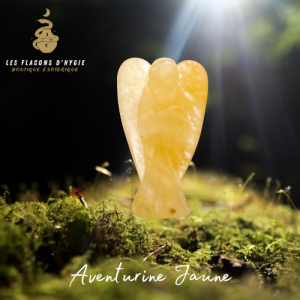 Ange aventurine jaune