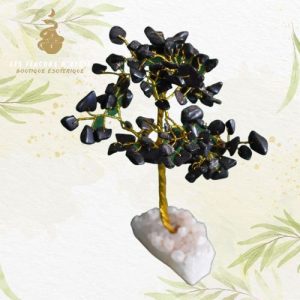 Arbre de vie onyx support quartz
