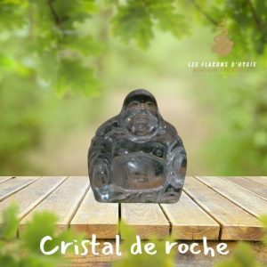 Cristal de roche bouddha
