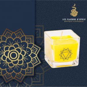 Bougie parfumee 3eme chakra