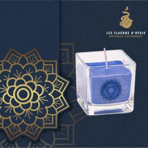 Bougie parfumee 5eme chakra