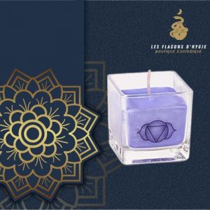 Bougie parfumee 6eme chakra