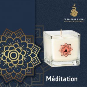 Bougie parfumee meditation