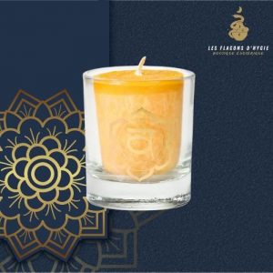 Bougie votive 2eme chakra