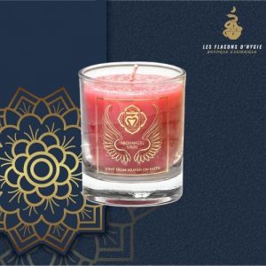 Bougie parfumee archange uriel rouge