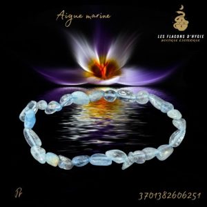 Bracelet pr aigue marine
