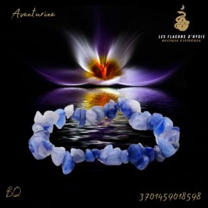 Bracelet bq aventurine bleue ab