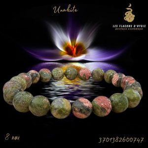 Bracelet b 08mm unakite