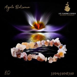 Bracelet bq agate botswana ab