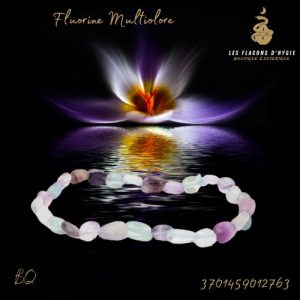 Bracelet pr fluorine multicolore