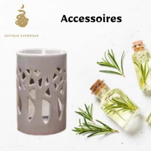Brûle parfum en céramique forêt