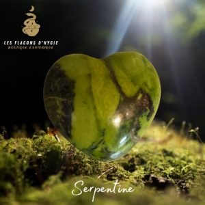 Coeur serpentine 5.5cm