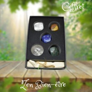 Coffret mineraux zen et bien-etre