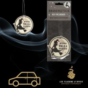 Diffuseur pour voiture sorcière rose