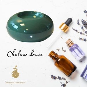 Diffuseur d'huiles essentielles chaleur douce cozy - vert