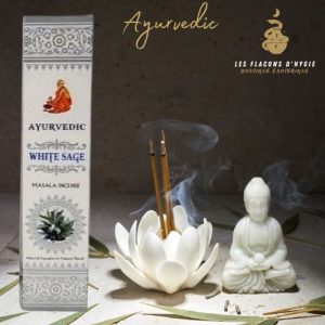 Encens ayurvedic sauge blanche 15g