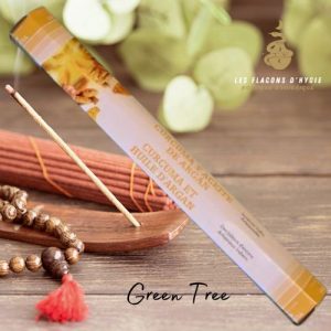 Encens green tree au curcuma et a l'huile d'argan