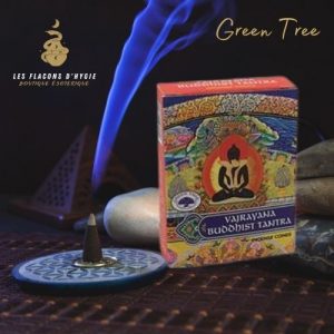 Encens green tree bouddhist tantra cones