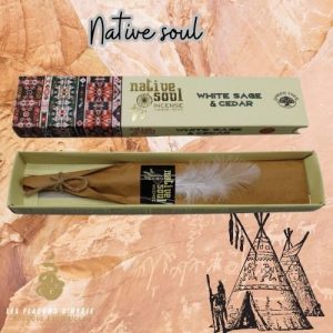 Encens native soul white sage et cedar