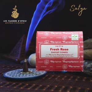 Encens satya fresh rose cônes