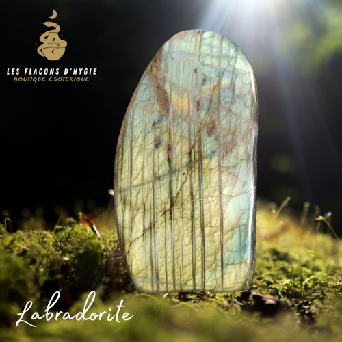 Forme libre labradorite grise-bleue 0.720g