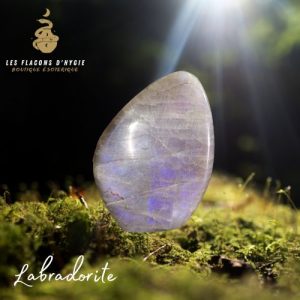 Forme libre labradorite grise-violet 0.174g