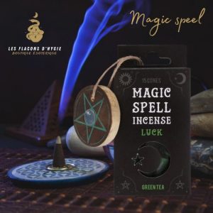 Encens magic speel thé vert "chance" cônes