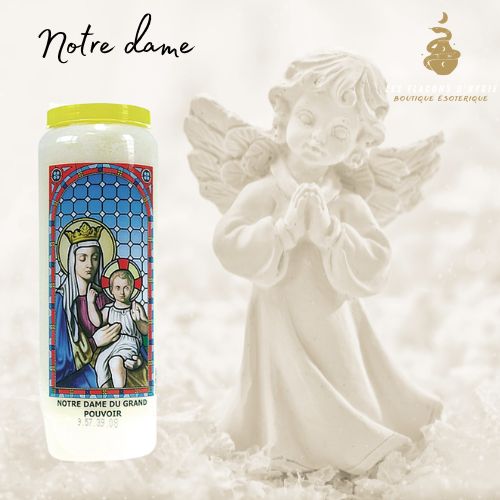 Neuvaine vitrail : notre dame du grand pouvoir