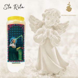 Neuvaine vitrail : sainte rita