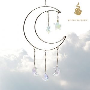 Pendentif fenêtre croissant de lune