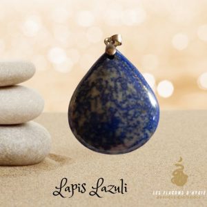 Pendentif lapis lazuli goutte
