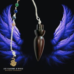 Pendule egyptien en bois de rose