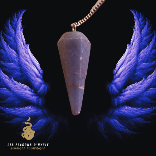 Pendule facette angelite