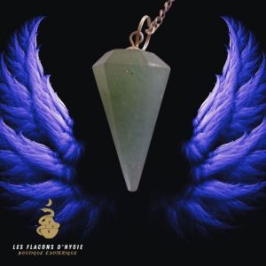 Pendule facette aventurine
