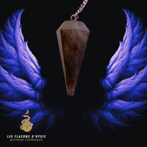 Pendule facette labradorite