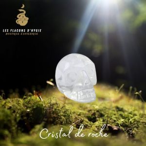 Petit crâne cristal de roche 2 cm
