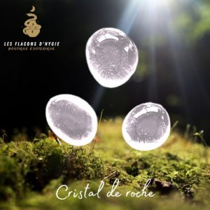 Pierre roulée cristal de roche aa brésil