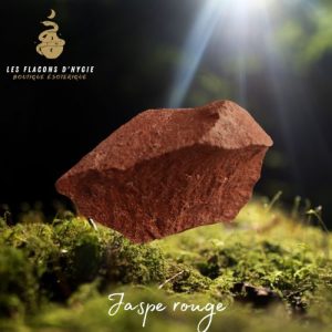 Pierres brutes jaspe rouge
