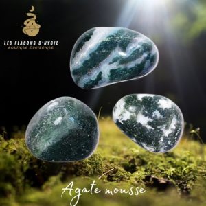 Pierre roulee agate mousse