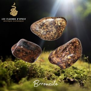 Pierre roulee bronzite