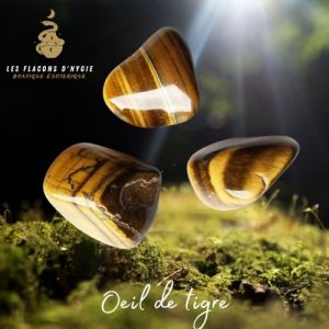 Pierre roulee œil de tigre aa