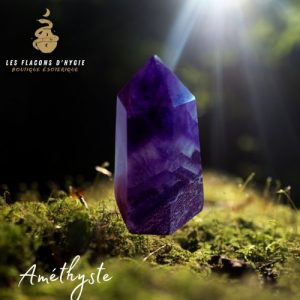 Pointe améthyste chevron 0.066g