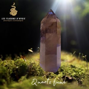 Pointe quartz fumé claire 0.074g