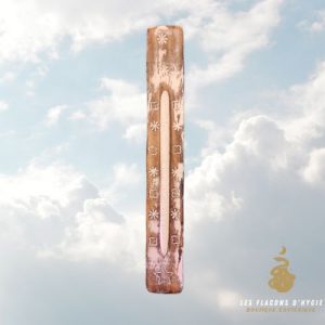 Porte encens ski délavé blanc "pentacle"