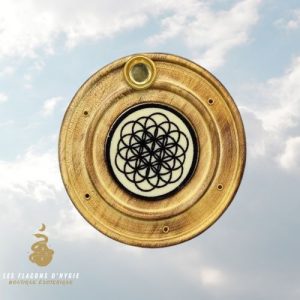 Porte encens rond graine de vie