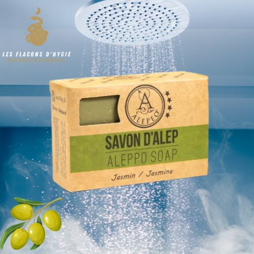 Savon d'alep jasmin
