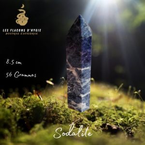 Sodalite pointe générateur 8.5cm