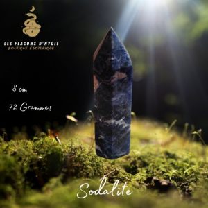 Sodalite pointe générateur 8cm