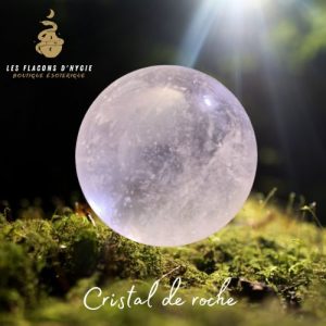 Cristal de roche - 40mm sphere